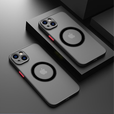 Magsafe Hülle für iPhone 16 15 14 13 12 11 Pro Max Plus Handy Schutz Case Cover