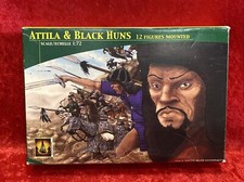Lucky Toys ATTILA  BLACK HUNS Prodotto Da: TOYSOLDIERSFIM 12 Mounted Figures