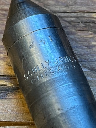 Scully Jones 2MT Center Metal Lathe Machinist Morse Taper 4.25" long - Picture 3 of 6