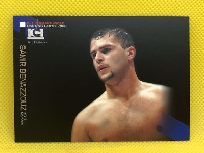 SAMIR BENAZZOUZ K-1 GRAND PRIX EPOCH 2000 trading cards fighters