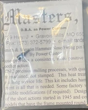 Power CustomRevolver Firing Pin Kit for S&W J, K, L, N Frame Revolvers