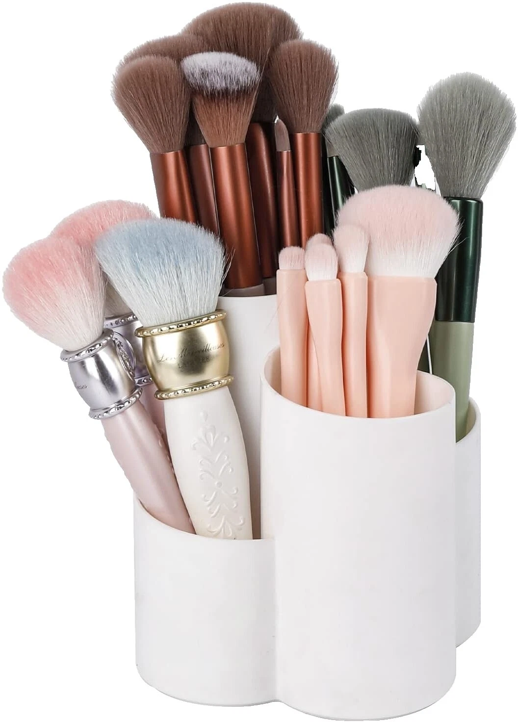 Leather Makeup Brush Holders