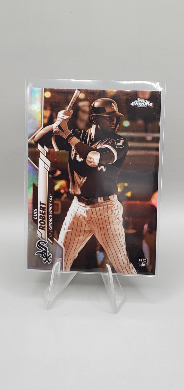 2020 Topps Chrome LUIS ROBERT Sepia Refractor RC Rookie #60 Chicago WHITE SOX