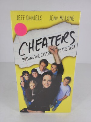 Cheaters (VHS 2000) Jeff Daniels, Jena Malone, Paul Sorvino, HBO