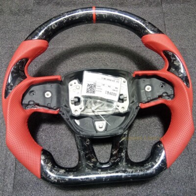 Forged Steering Wheel Fit Dodge Charger Hellcat SRT Challenger Durango 15+