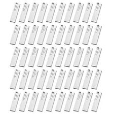 USB 2.0 50pcs 128GB Metal Mini Waterproof Style USB Flash Drive USB Memory Stick