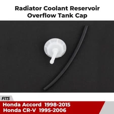 Radiator Coolant Reservoir Overflow Tank Cap Rubber Hose For Honda Accord Acura