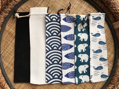 Party Favor Bags / Straw Bags - 10% Donated to Charity
