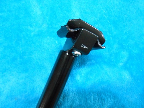 New KALLOY Bike Bicycle Alloy Seat Post 27.2mm Length 350mm No Logo Black Micro - Picture 2 of 8