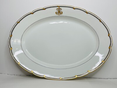 Victorian 1880s Rihouet Lerosey Monogrammed French 20