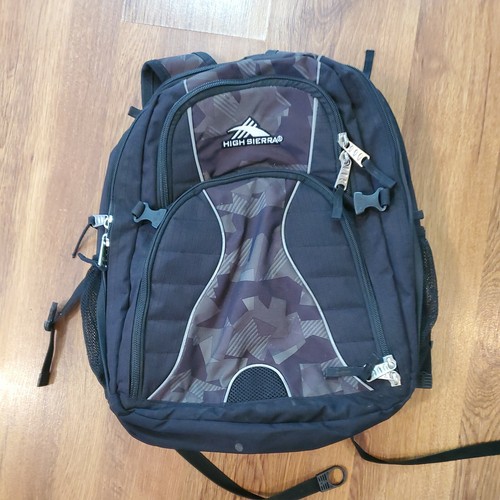 High Sierra Tech Spot Black Backpack 