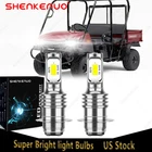 2 Super Bright LED light bulbs for 2003-2009 KAF620 Mule 3010 Kawasaki headlight