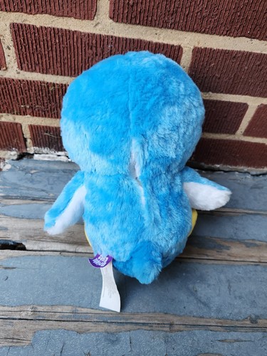 Bright Eyes Tippy the Plush Blue Penguin, Eyes Light Up Snores 10” - Picture 4 of 6