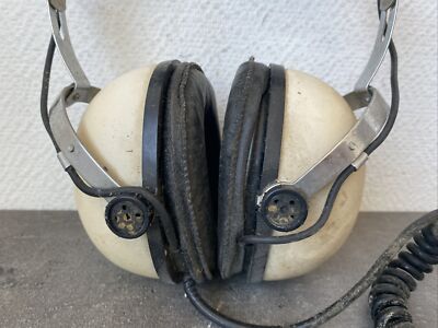 Casque Vintage Pioneer SE-30A - Années 70 - Avec étui Et Notice - BEIGE (1 Ergot Cassé)