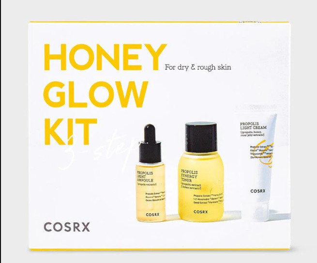 COSRX Honey Glow Kit ( 3 Steps Korean Skin Care Set)