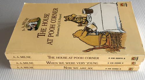 3 X Vintage A.A. Milne Winnie The Pooh Books Magnet Illustrated Paperbacks 1979 - Picture 23 of 24