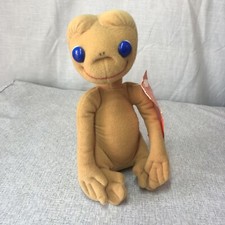Vintage 1982 SHOWTIME Plush E.T. Phone Home Extra Terrestrial Stuffed Animal ET
