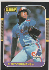 1987 LEAF FLOYD YOUMANS #206