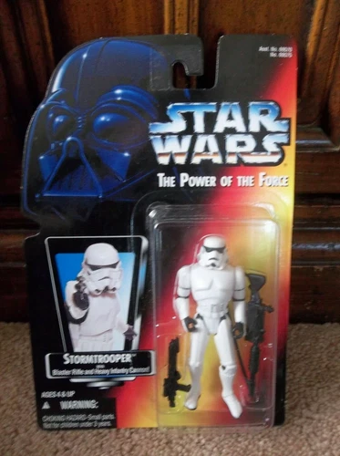 STAR WARS POTF Red Card Stormtrooper with Rifle and Cannon "BRAND NEW"