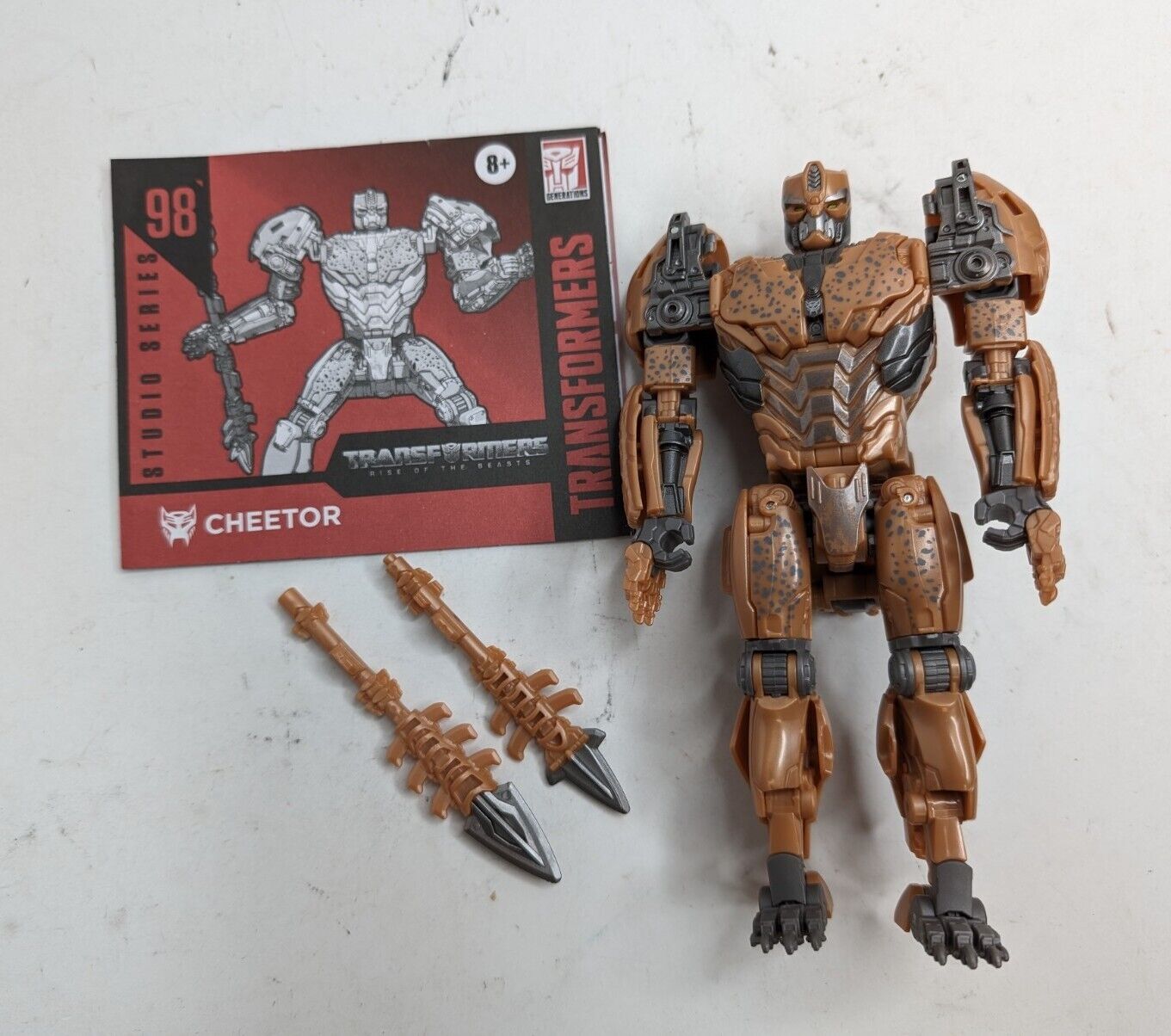Hasbro Transformers Studio Series 98 Cheetor COMPLETE Rise Of The Beasts