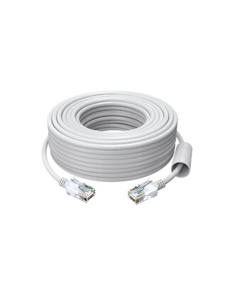 ZOSI Cat5e Ethernet Cable 100ft High Speed Network RJ45 wire cord  POE security