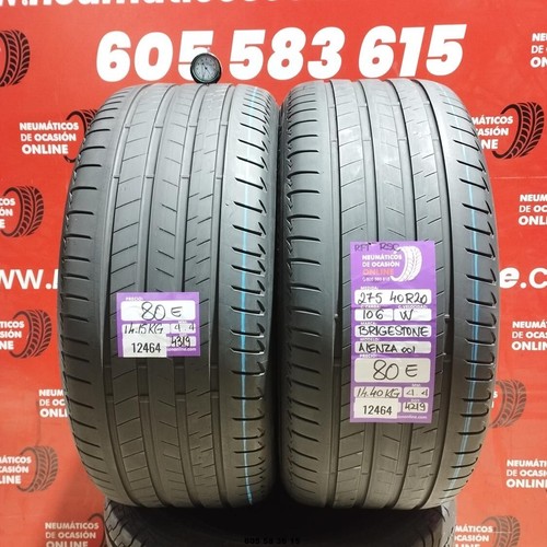 275 40 R20 106W BRIDGESTONE ALENZA 001 RFT RSC 4,4/4,4mm REF:12464 | eBay