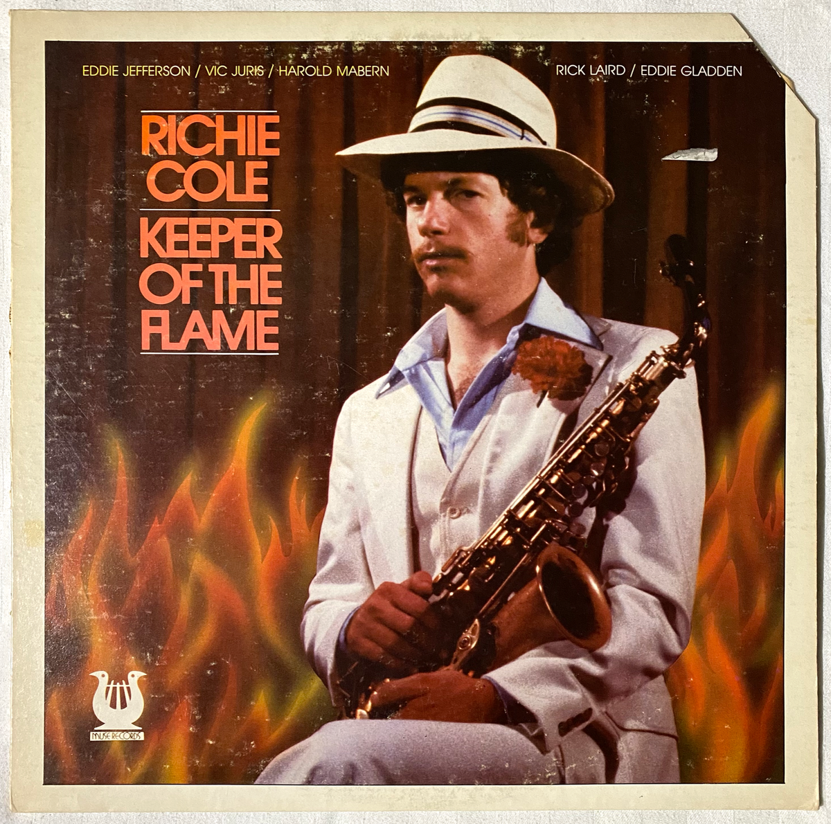 RICHIE COLE Keeper Of The Flame Original Vinyl Record Album LP
