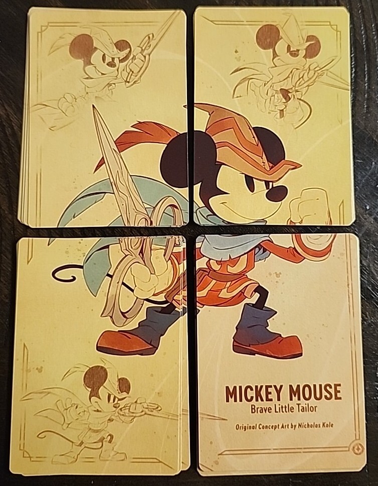 Disney Lorcana Mickey Mouse (26×) & Minnie Mouse (30×) Puzzle