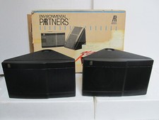 New Teledyne Acoustic Research Environmental Partners Speakers Bookshelf Vintage