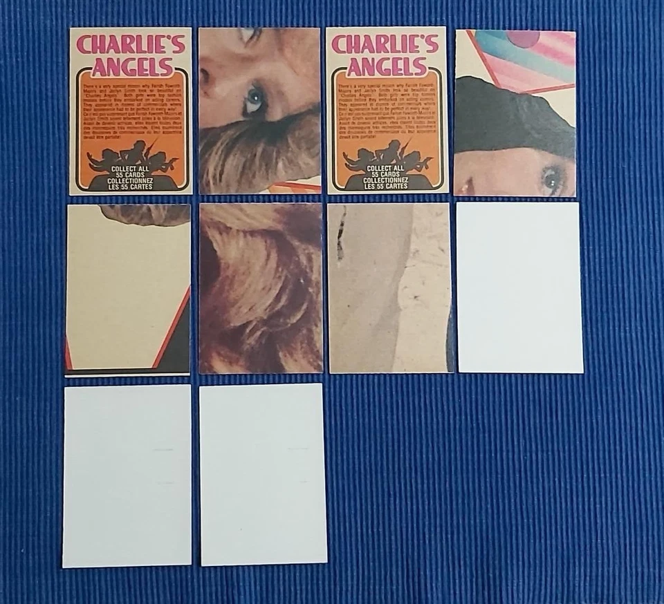 1977 Topps Charlie's Angels 10 Card Lot (7 Cards + 3 Stickers) - Near Mint+ - Image 4 of 4