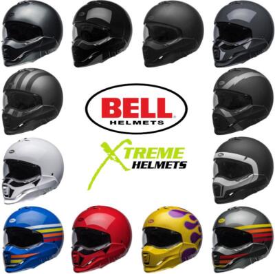Bell Broozer Helmet Convertible Open Full Face Quick Release DOT ECE XS-2XL