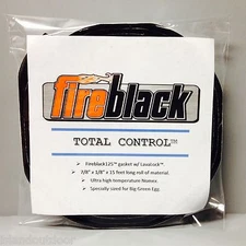 FireBlack®34 Gasket for powdercoat oven door seal industral duct powder coat