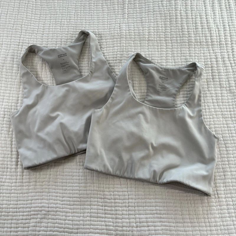 girlfriend-collective paloma racer back set of 2 tank-bra