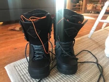 ThirtyTwo Lashed Snowboard Boots Women's Size 10 In Black New with Box