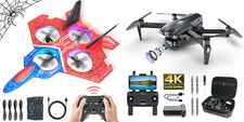 BD901 Drones with Camera for Adults and Spider Toys for Boys
