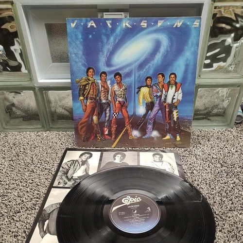 Jacksons Victory Vinyl Record LP Epic QE 38946 VG+Michael Jackson record vintage