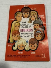 Barbie The World Of Barbie Fashions Book 1 Mattel Vintage