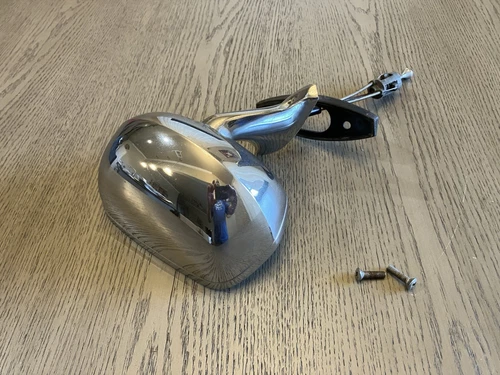 1976 Jaguar Driver's Door Mirror with Manual Position Cable