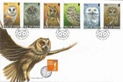 1997 ISLE OF MAN BIRDS OWLS ON SUPERB FDC