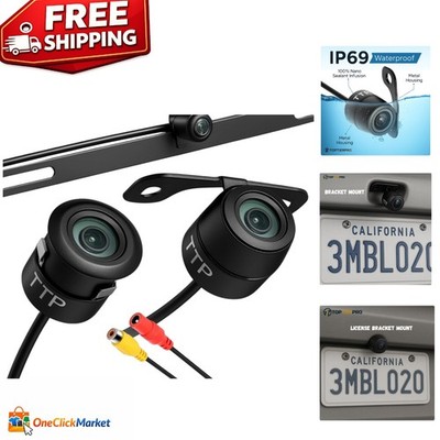 AHD Night Vision Backup Camera - 3-in-1 Waterproof Safety Camera for All Vehi...