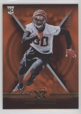 2017 Panini XR Rookies Orange 70/75 Josh Malone #102 Rookie RC fm0