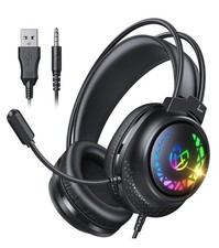 Tatybo 9059 Gaming Headset for Ps5 Ps4 Xbox Series X/S, Wired one size, Black 