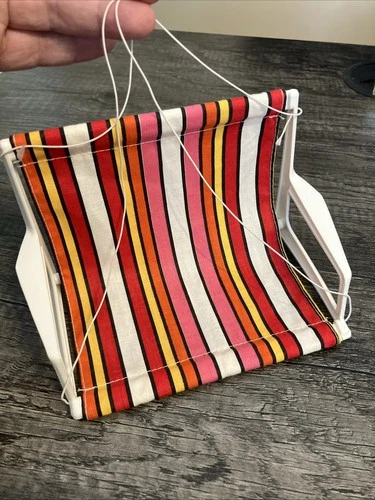 Vintage Miss Barbie Swing - 1060 Go Together Furniture - Seat w Fabric & Strings