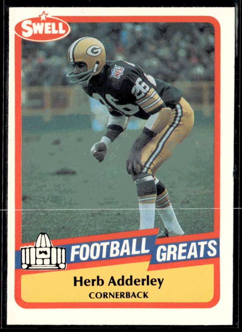 1989 Swell Greats Herb Adderley #103 Green Bay Packers