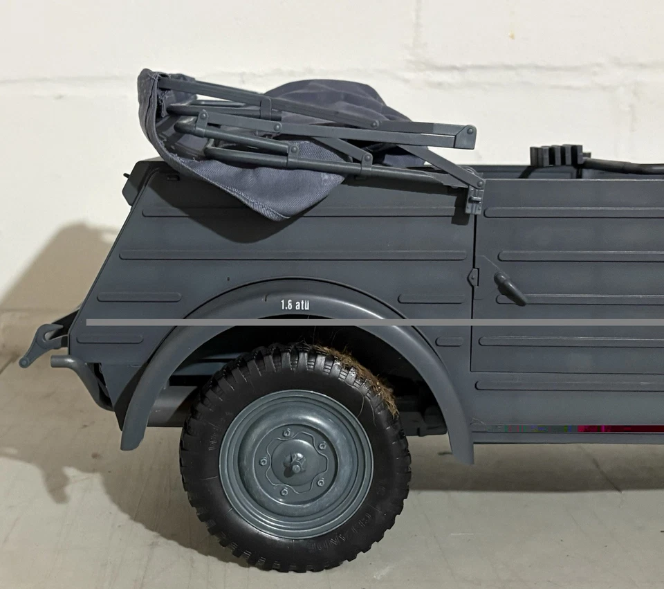 Dragón Segunda Guerra Mundial Kubelwagen Tipo 82 1:6 Ejército Alemán Vehículo Militar Foto 3 de 4