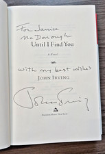 Product Image: SIGNED John Irving UNTIL I FIND YOU First Edition 1st Printing Hardcover 2005