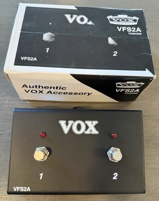 Vox VFS2A Footswitch Compatible with AC15 and AC30
