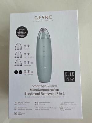 Geske SmartAppGuided MicroDermabrasion Blackhead Remover 7 in 1 gebraucht