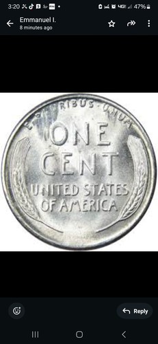 1943 Steel Lincoln Wheat Penny One Cent No Mint Mark NGC Certified - Picture 2 of 2