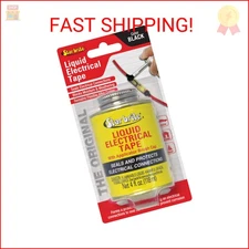 STAR BRITE Liquid Electrical Tape with Applicator Brush Cap - Superior Adhesion 